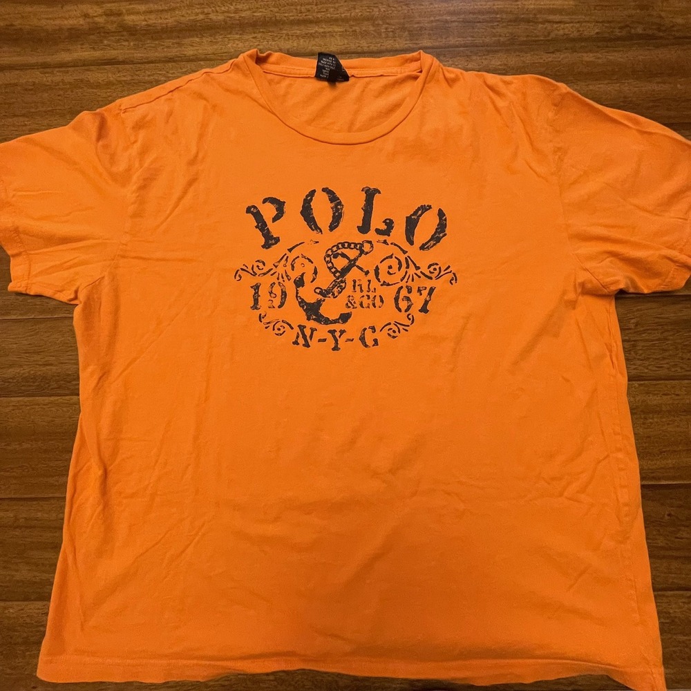 Polo Ralph Lauren Vintage 67 T-Shirt Size L A158